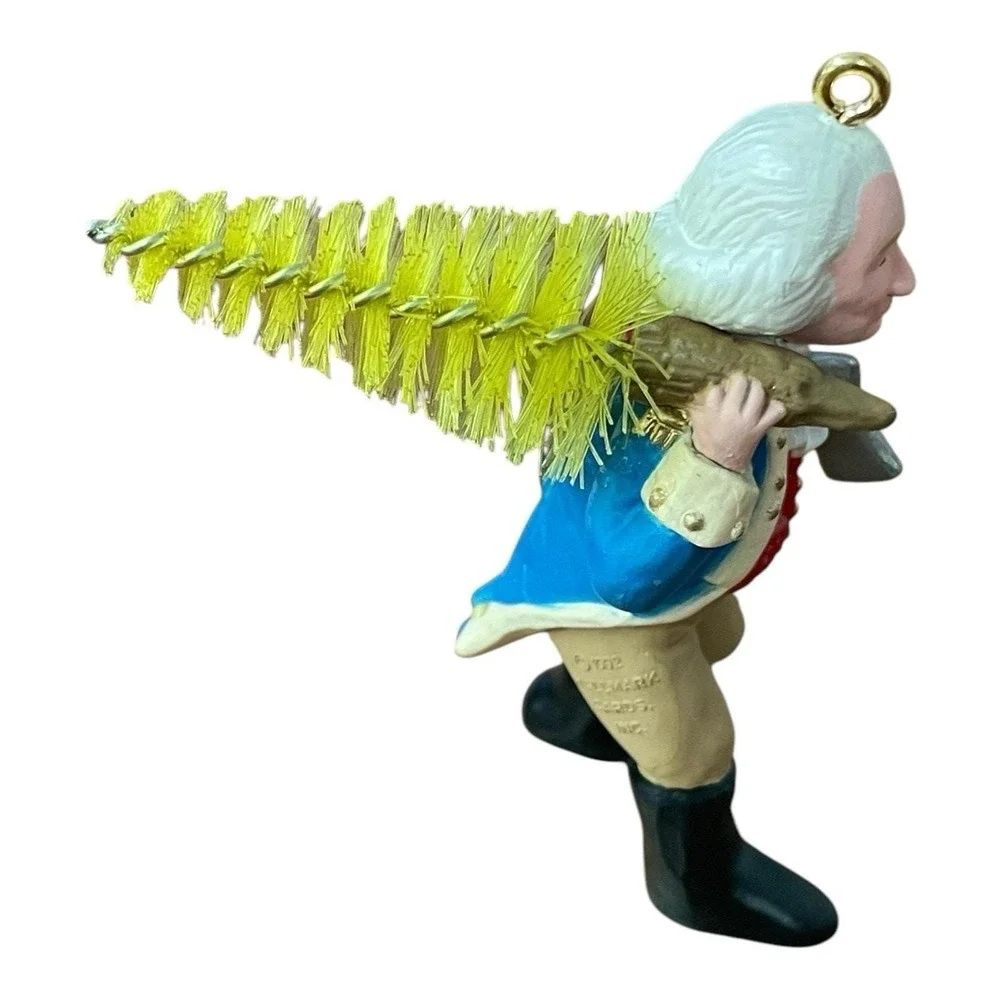 Honest George American Commemorative 1992 Hallmark Keepsake‎ Ornament